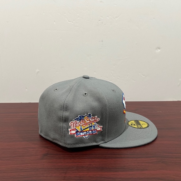 New Era, 59Fifty Fitted Hat, Oakland Athletics, Grey - Picture 3 of 10